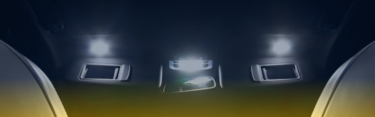 Becuri LED pentru interior pentru mașini