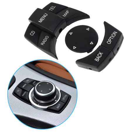 Butoane pentru navigație CIC Model A pentru BMW Seria F 1 2 3 4 5 6 7 X3 X4 X5 X6