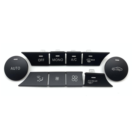 Set 10 bucăți butoane de control al climatizării Model C pentru Mercedes C-Class GLK W204 X204 (2007-2015)