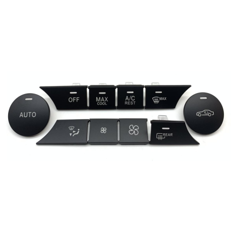 Set 10 bucăți butoane de control al climatizării Model D pentru Mercedes C-Class GLK W204 X204 (2007-2015)