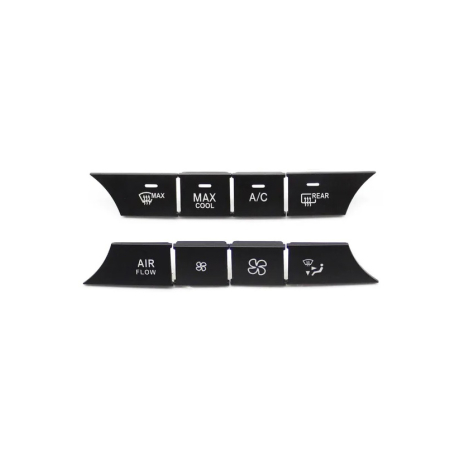 Set 8 bucăți butoane pentru climatizare, Model B, pentru Mercedes ML GL GLE GLS W166 X166 W292 (2012-2019)