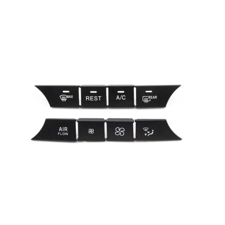 Set 8 bucăți butoane pentru climatizare, Model C, pentru Mercedes ML GL GLE GLS W166 X166 W292 (2012-2019)