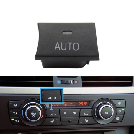 Buton AUTO pentru climatronic la BMW Seria 1 3 X1 X3 E82 E88 E84 E90 E91 E92 E93 F25 (2007-2015)