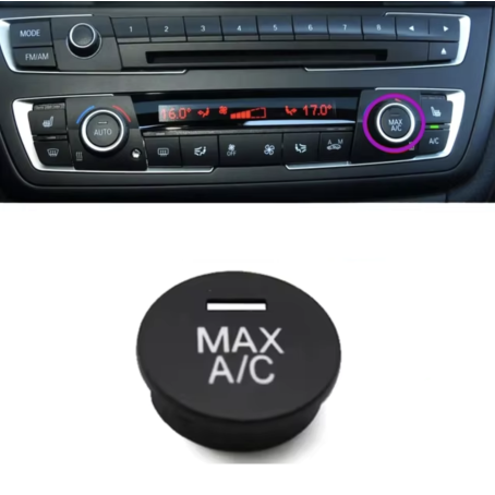Buton pentru climatronic MAX A/C la BMW Seria 1 2 3 4 F20 F21 F22 F23 F30 F34 F35 F32 F33 F36 (2011-2018)