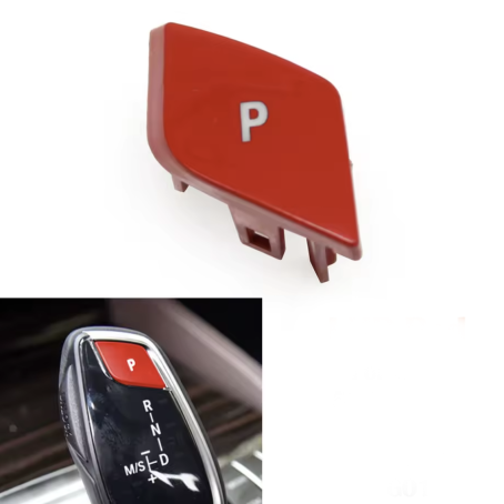 Capac P, roșu, pentru maneta schimbătorului de viteze sport la BMW Seria G