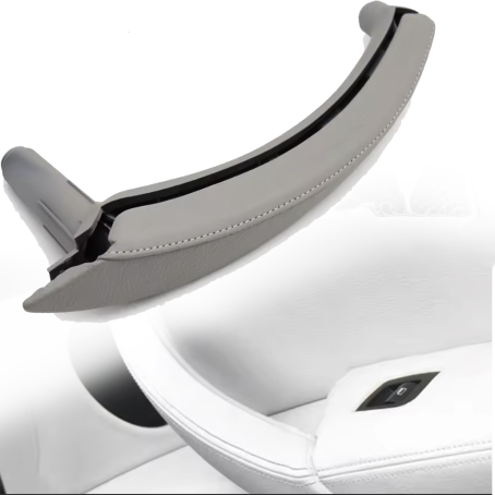 Mâner interior stânga gri pentru BMW X5 X6 E70 E71, 2 piese
