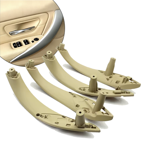 Set complet toate mânerele interioare pentru BMW Seria 3 F30 F31 F35 M3 F80, bej – piese interioare