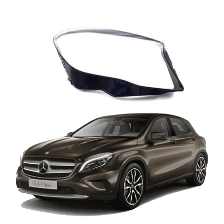 Sticlă far dreapta pentru Mercedes-Benz GLA W156 (2014-2017).