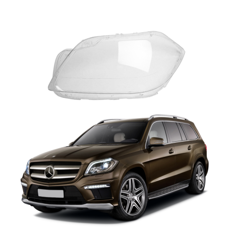 Sticlă far stânga pentru Mercedes-Benz GL-Class X166 (2012-2016)
