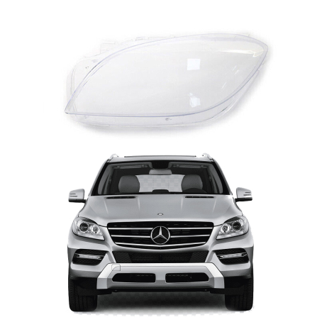 Sticlă far stânga pentru Mercedes-Benz ML-Class W166 (2012-2015)