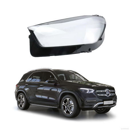 Sticlă far stânga pentru Mercedes-Benz GLE-Class W167 / GLE-Class Coupe C167 (2018-2021)