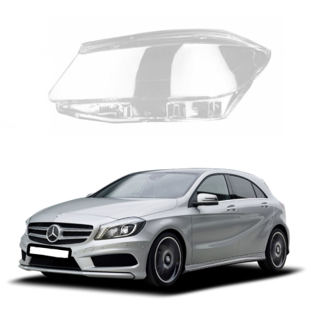 Sticlă far stânga pentru Mercedes-Benz A-Class W176 (2012-2015)