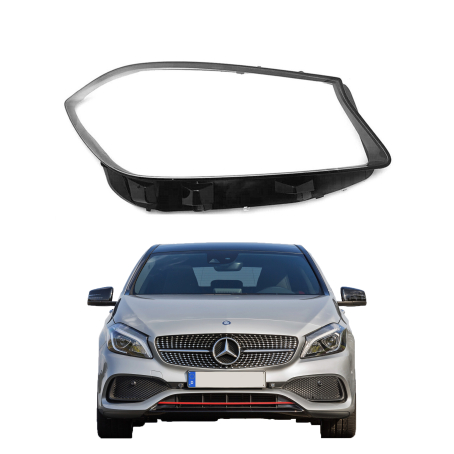 Sticlă far dreapta pentru Mercedes-Benz A-Class W176 (2016-2018)