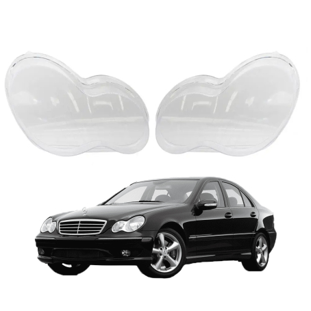 Set lentile far pentru Mercedes-Benz Clasa C W203 (00-07)