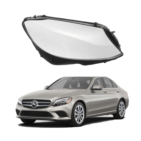 Sticlă far dreapta pentru Mercedes-Benz C-Class W205 Facelift (2019-2020)