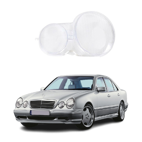 Sticlă far stânga pentru Mercedes-Benz E-Class W210 (2000-2003)