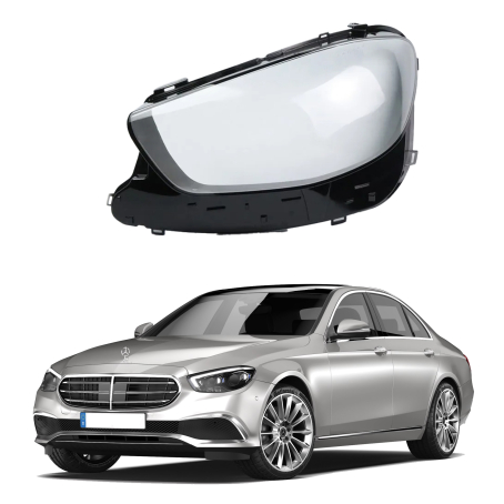 Sticlă far stânga pentru Mercedes-Benz E-Class W213 Facelift (2020-2021)