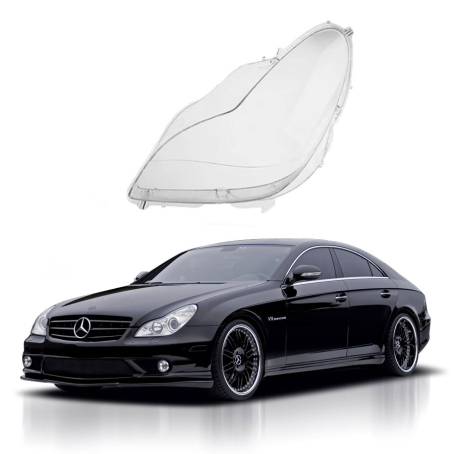 Sticlă far stânga pentru Mercedes-Benz CLS W219 (2004-2009)
