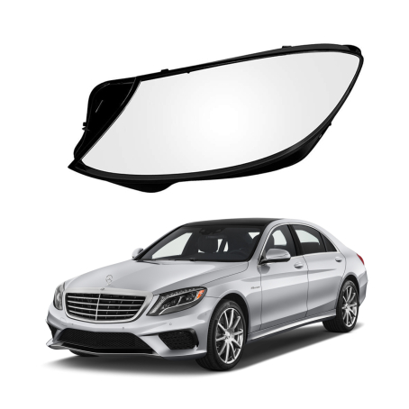 Sticlă far stânga pentru Mercedes-Benz S-Class W222 (2014-2017)