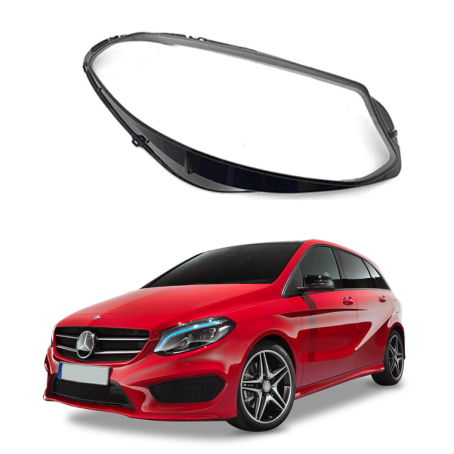 Sticlă far dreapta pentru Mercedes-Benz B-Class W246 Facelift (2016-2019)