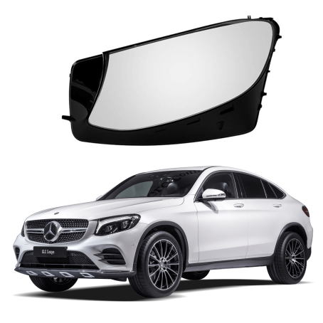 Sticlă far stânga pentru Mercedes-Benz GLC W253 (2016-2018)