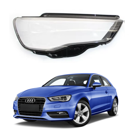 Sticlă far dreapta pentru Audi A3 8V (2013-2015)