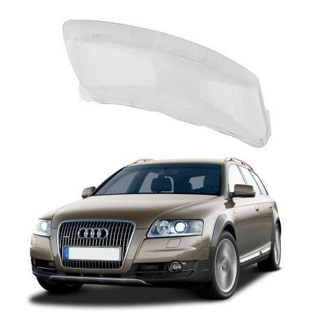 Sticlă far dreapta pentru Audi A6 C6 (2006-2011)