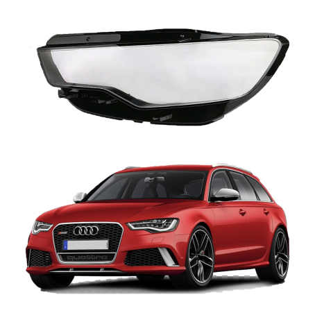 Sticlă far stânga pentru Audi A6 C7 (2012-2014)