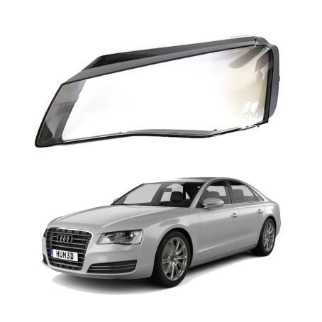 Sticlă far stânga pentru Audi A8 D4 (2010-2013)