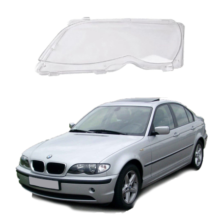 Sticlă far stânga pentru BMW Seria 3 E46 Facelift (2002-2004)