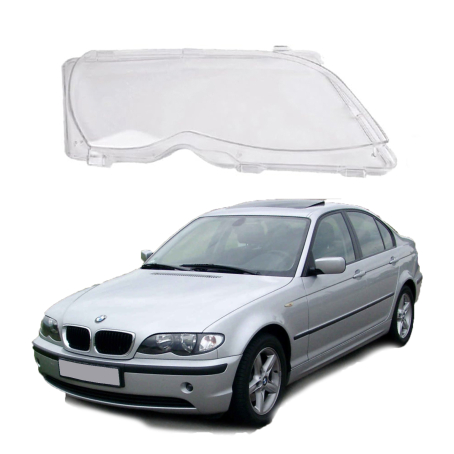 Sticlă far dreapta pentru BMW Seria 3 E46 Facelift (2002-2004)