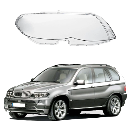 Sticlă far dreapta pentru BMW X5 E53 (2004-2006)
