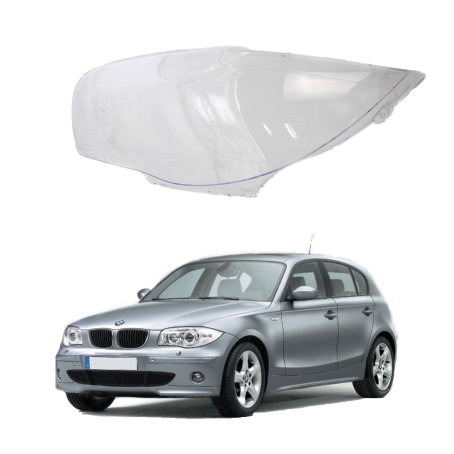 Sticlă far stânga pentru BMW Seria 1 E81/E82/E87/E88 (2003-2011)