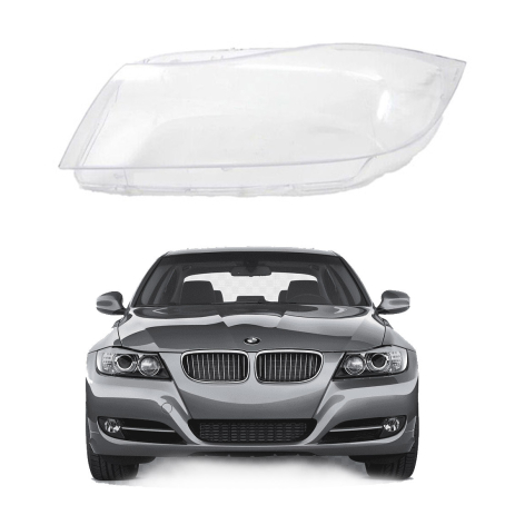 Sticlă far stânga pentru BMW Seria 3 E90/E91 Facelift (2007-2012)
