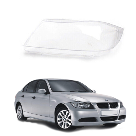 Sticlă far stânga pentru BMW Seria 3 E90/E91 (2004-2007)