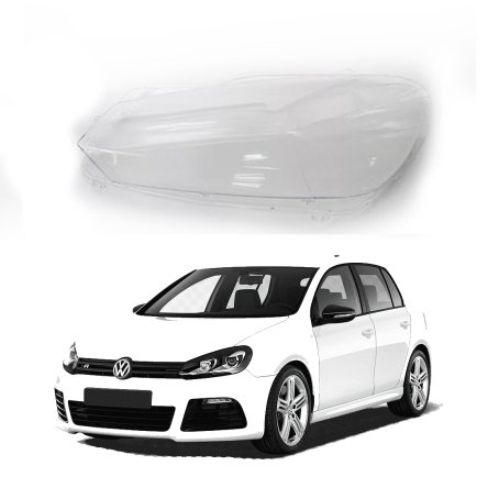 Sticlă far stânga pentru VW Golf 6 (2009-2013)