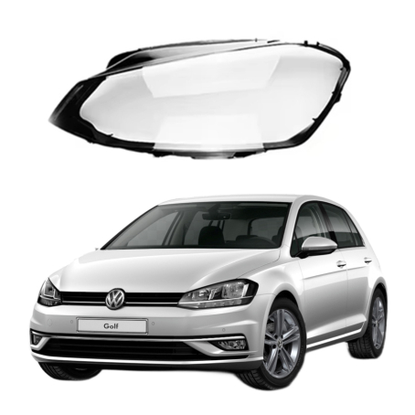 Sticlă far stânga pentru VW Golf 7 (2014-2017)