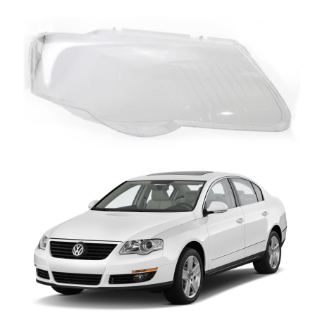 Sticlă far dreapta pentru VW Passat B6 (2006-2011)