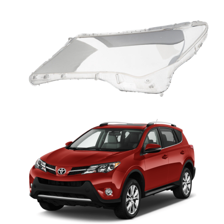 Sticlă far stânga pentru Toyota RAV4 (2013-2015)