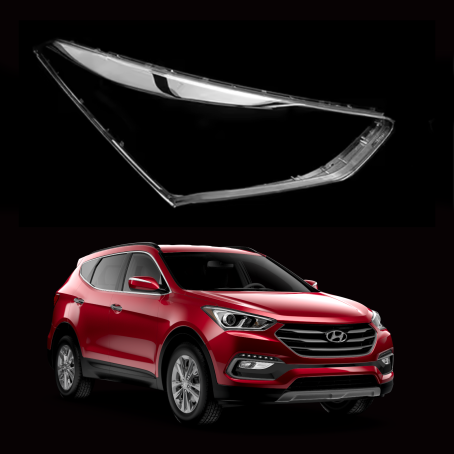 Sticlă far dreapta pentru Hyundai Santa Fe (2017-2019)