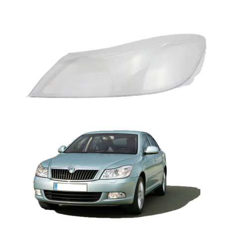 Sticlă far stânga pentru Skoda Octavia A6 (2009-2013)