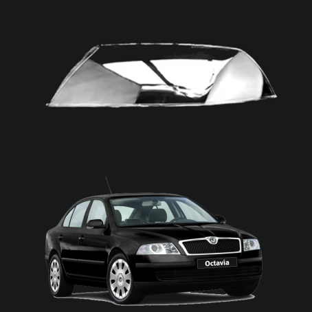 Sticlă far stânga pentru Skoda Octavia A5 (2008-2010)