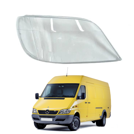 Sticlă far dreapta pentru Mercedes Sprinter W903 (2001-2003)