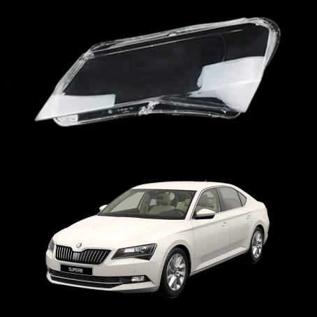 Sticlă far stânga pentru Skoda Superb 3 (2016-2019)