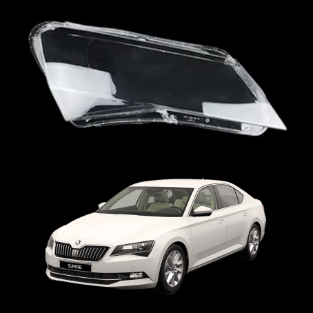 Sticlă far dreapta pentru Skoda Superb 3 (2016-2019)