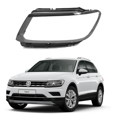 Sticlă far stânga pentru VW Tiguan (2017-2020) – versiunea pentru faruri cu Xenon