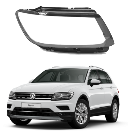 Sticlă far dreapta pentru VW Tiguan (2017-2020) – versiunea pentru faruri cu Xenon
