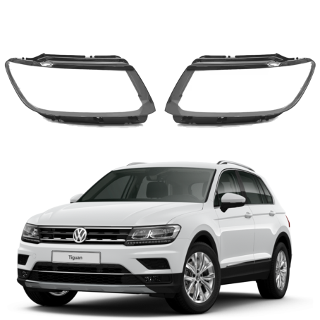 Set sticle pentru faruri Xenon VW Tiguan (2017-2018)