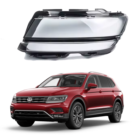 Sticlă far stânga pentru VW Tiguan (2017-2020) – versiunea pentru faruri cu LED