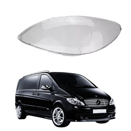 Sticlă far stânga pentru Mercedes-Benz Vito W639 (2004-2010)